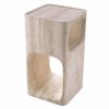 Adler Travertine Side Table Furniture