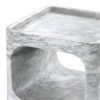 Adler White Marble Side Table Furniture