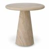 Adriana Small Travertine Side Table Furniture