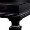 Americana Black Side Table Furniture