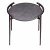 Arca Grey Marble Side Table Furniture