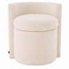 Arcadia Boucle Cream Stool Furniture