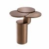 Armstrong Brushed Copper Side Table Furniture