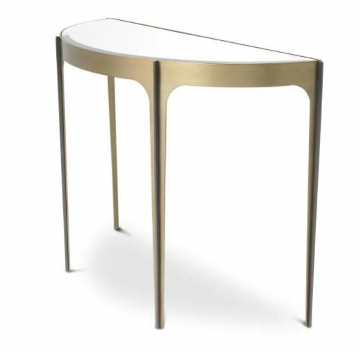 Artemisa Console Table Brushed Brass Console Tables