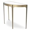 Artemisa Console Table Brushed Brass Console Tables