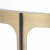 Artemisa Console Table Brushed Brass Console Tables