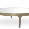 Artemisa Large Coffee Table Brushed Brass Coffee Tables