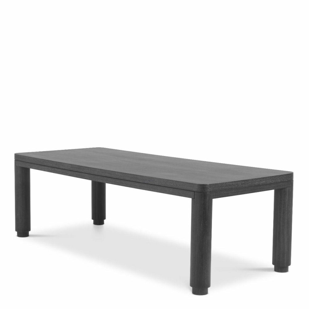 Atelier Small Charcoal Grey Oak Dining Table Dining Tables