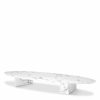 Aurore White Faux Marble Coffee Table Coffee Tables