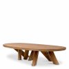 Bayshore Oak Wood Coffee Table Coffee Tables