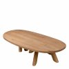 Bayshore Oak Wood Coffee Table Coffee Tables