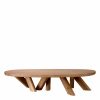 Bayshore Oak Wood Coffee Table Coffee Tables