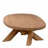 Bayshore Oak Wood Coffee Table Coffee Tables