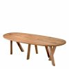 Bayshore Oak Wood Dining Table Dining Tables