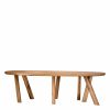 Bayshore Oak Wood Dining Table Dining Tables