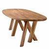 Bayshore Oak Wood Dining Table Dining Tables