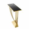 Beau Deco Gold Console Table Console Tables