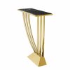 Beau Deco Gold Console Table Console Tables