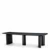 Bergman Large Charcoal Grey Dining Table Dining Tables