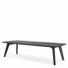 Biot Black Oak Large Dining Table Dining Tables