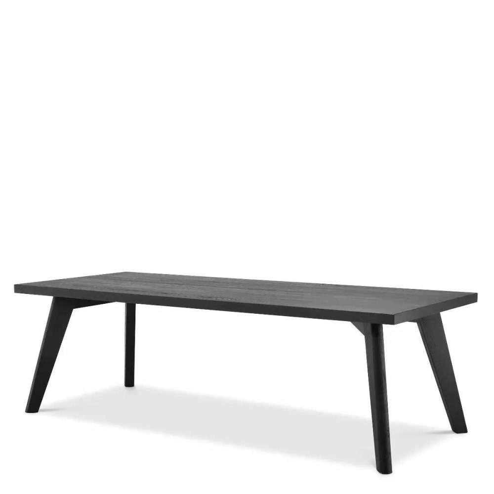 Biot Black Oak Small Dining Table Dining Tables