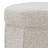 Bombay Boucle Cream Stool Furniture