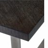 Borghese Charcoal Oak Veneer Dining Table Dining Tables