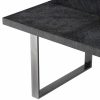 Borghese Charcoal Oak Veneer Dining Table Dining Tables