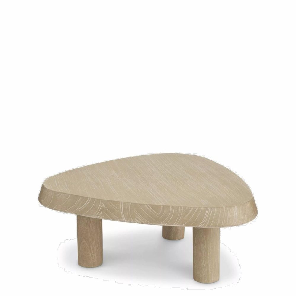 Briel Small Washed Oak Coffee Table Coffee Tables