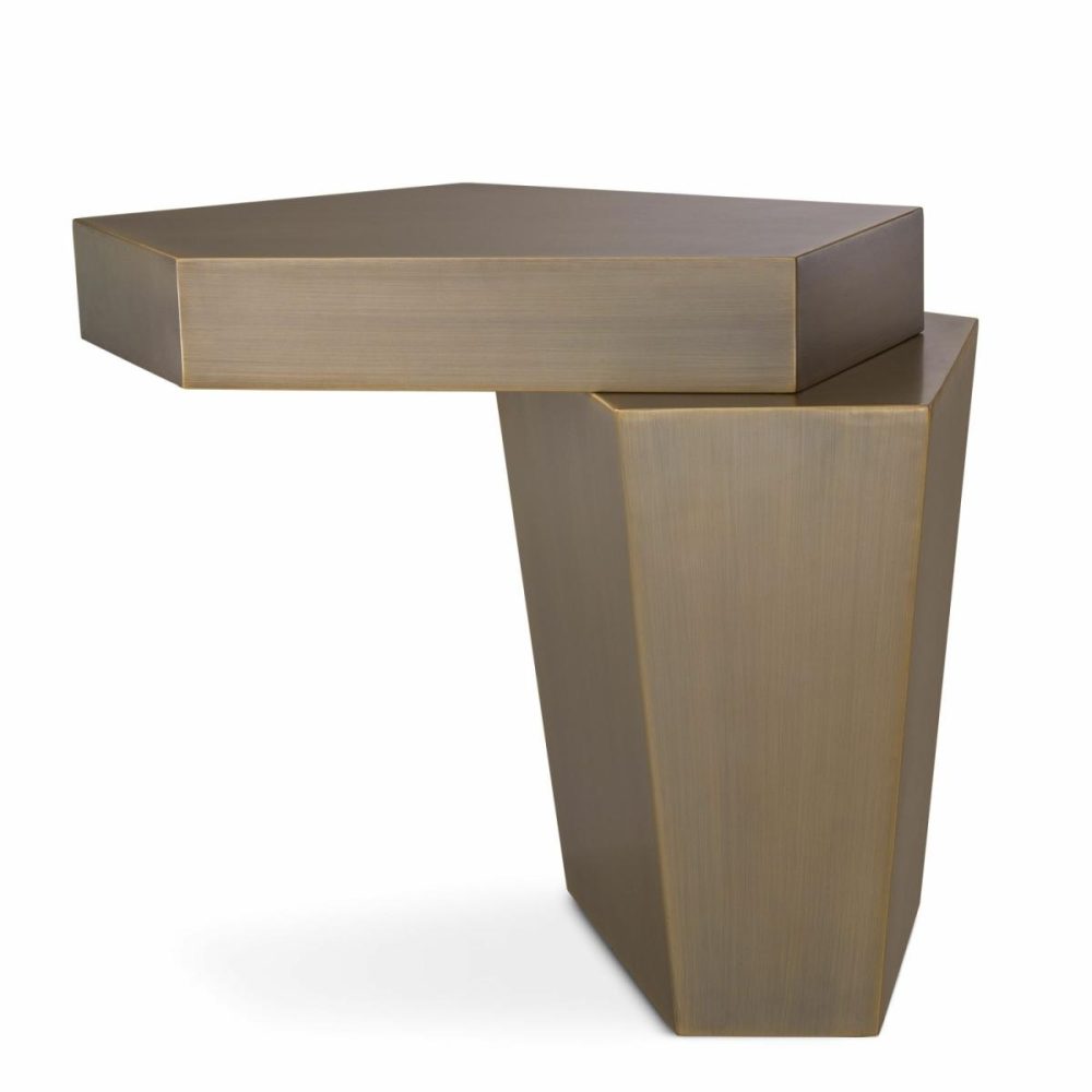 Calabasas Brass Tall Coffee Table Coffee Tables