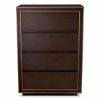 Camelot Brown Oak High Dresser Casegoods