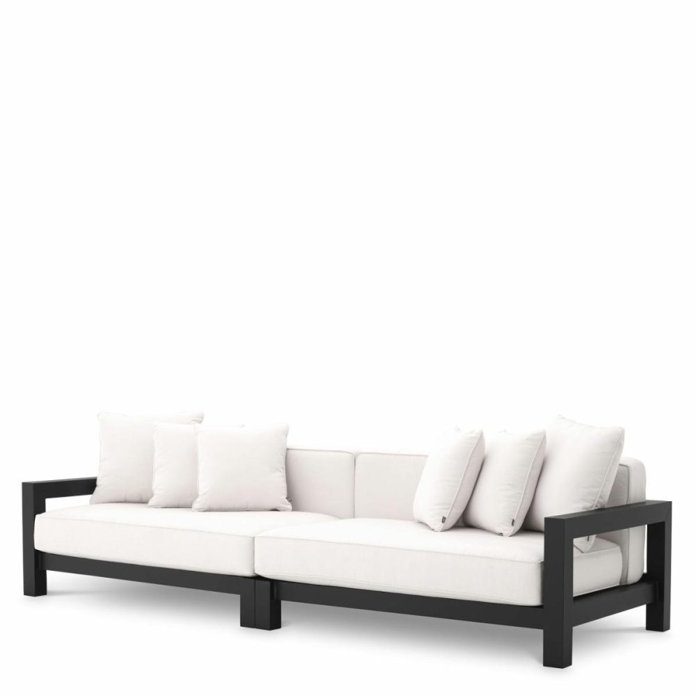 Cap-Antibes Black Sofa Outdoor