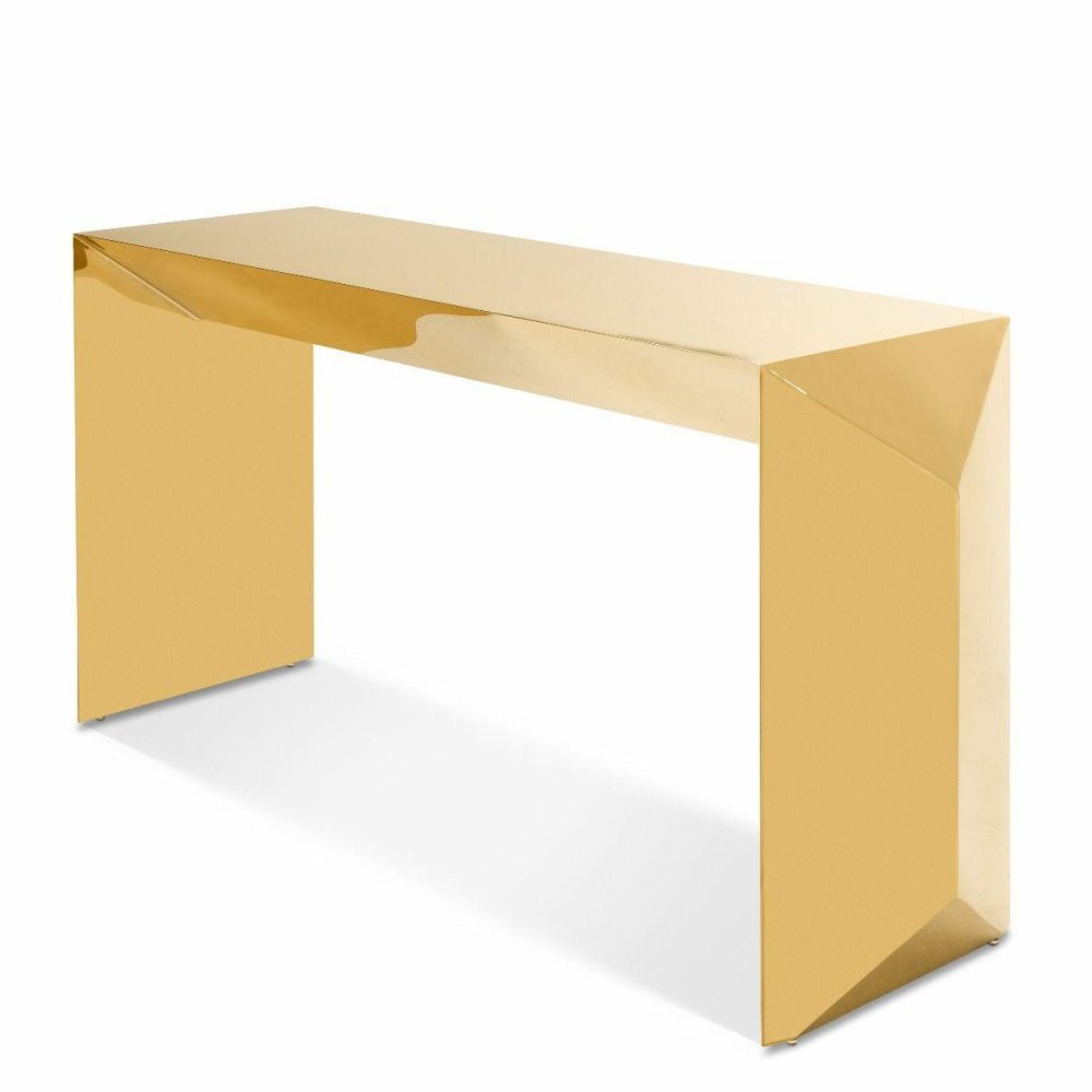 Carlow Gold Console Table Console Tables