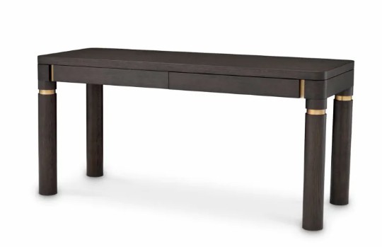 Carmel Desk Mocha Oak Veneer Desks