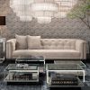 Cesare Pebble Grey Sofa Furniture