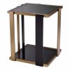 Clio Brushed Brass Side Table Furniture