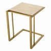 Cocktail Brass Side Table Furniture