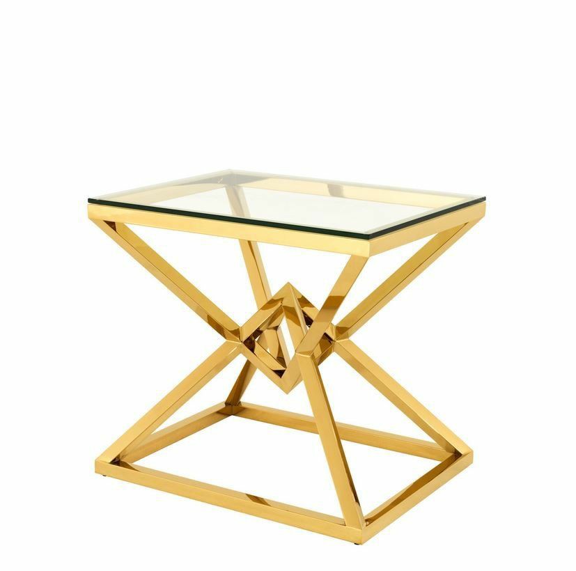 Connor Gold Side Table Furniture