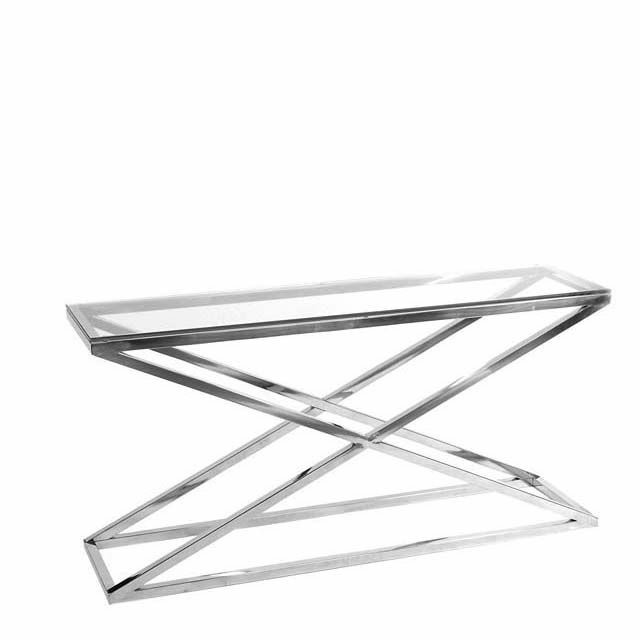 Criss Cross Console Table Console Tables