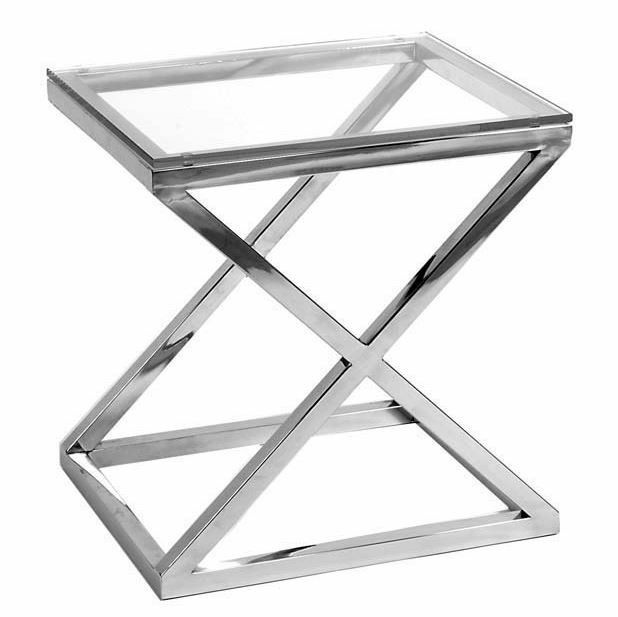 Criss Cross Side Table Furniture