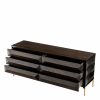 Denver Mocha Oak Dresser Buffets / Media Consoles