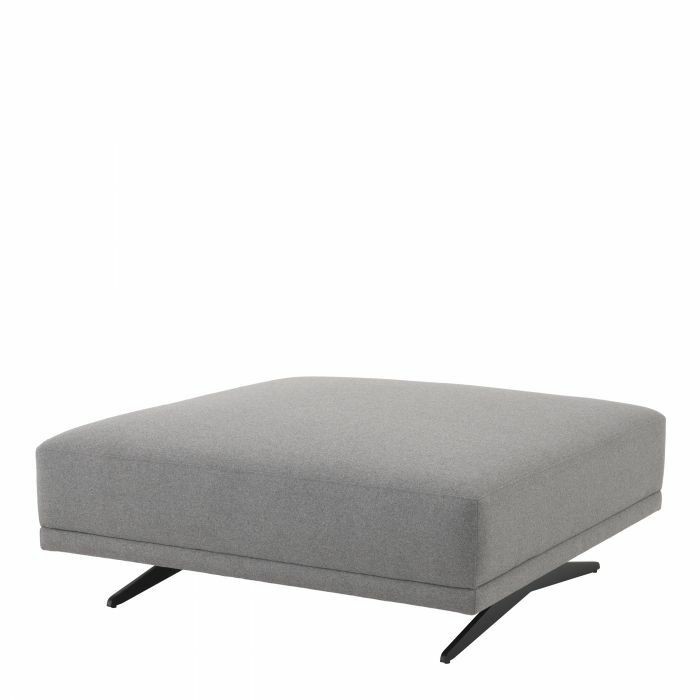 Endless Grey Wool Ottoman Furniture