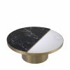 Excelsior Brushed Brass & Ceramic Coffee Table Coffee Tables