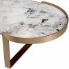 Fabio Brushed Brass Coffee Table Coffee Tables