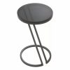 Falcone Gunmetal Side Table Furniture