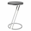 Falcone Polished Stainless Steel Side Table Furniture