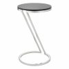 Falcone Polished Stainless Steel Side Table Furniture