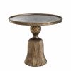 Fiocchi Medium Antique Gold Side Table Furniture