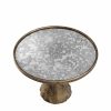 Fiocchi Medium Antique Gold Side Table Furniture