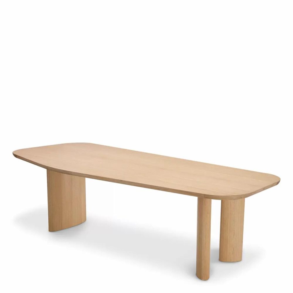 Flemings Natural Oak Dining Table Dining Tables